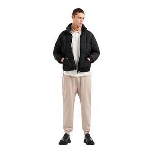 A|X Armani Exchange Terry Jogger Sweatpants Beige Elastic Waist Size XXL